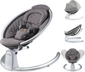 Mima® Wipstoeltje voor Baby- Elektrisch- Wipstoel- Schommelstoel- 5 Verschillende Schommel Modi- Grijs- Bluetooth- voor Babies