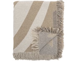 Plaid Orinoco naturel 160x130cm
