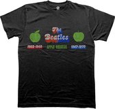 The Beatles - Apple Years Heren T-shirt - M - Zwart