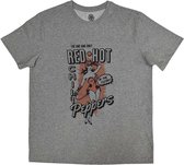 Red Hot Chili Peppers - In The Flesh Heren T-shirt - M - Grijs