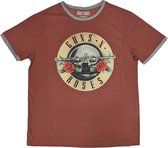 Guns N' Roses - T-shirt homme avec logo Classic - 2XL - Rouge