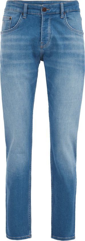 WE Fashion Heren slim fit jeans van jog denim