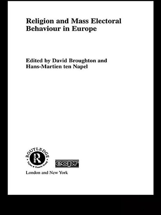 Foto: Routledge ecpr studies in european political science religion and mass electoral behaviour in europe