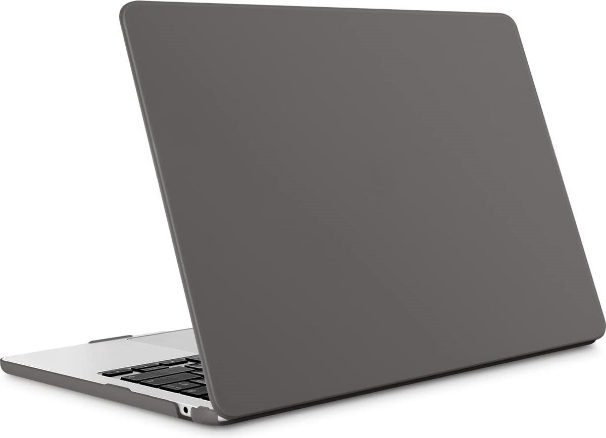 Laptopcover - Geschikt voor MacBook Air 13,6 inch - Case - Cover Hardcase - A2681 M2 (2022) - Matte Grijs