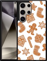 Cazy Hardcase Hoesje geschikt voor Samsung Galaxy S24 Ultra Christmas Cookies