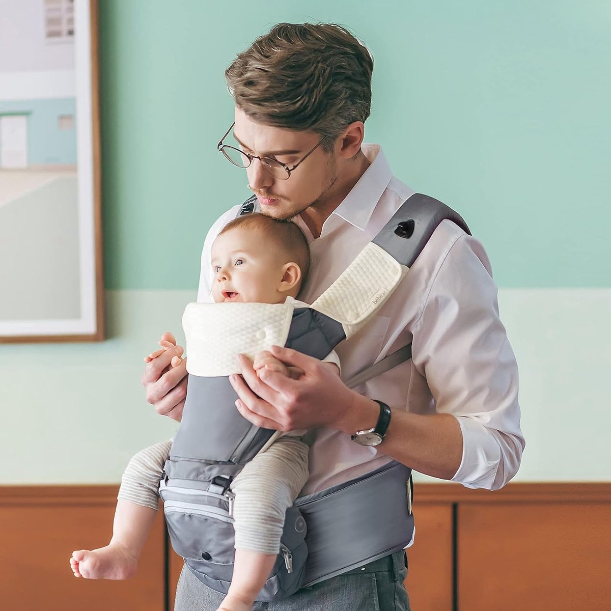 Bebamour Baby Carrier Hip Seat 0-36 Months Lightweight 3
