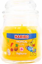 Haribo Tropical Fun 85grams kaarsje
