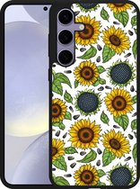 Cazy Hardcase Hoesje geschikt voor Samsung Galaxy S24+ Sunflowers