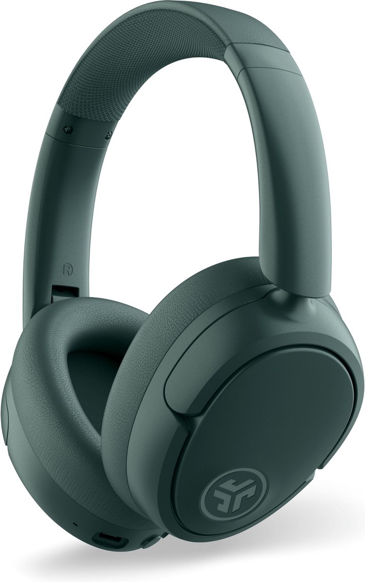 Afbeelding 2 van JLAB Jbuds LUX ANC Koptelefoon Draadloos - Noise Cancelling Hoofdtelefoon – 70 Uur Speeltijd – Be Aware Audio – Bluetooth Multipoint – Aanpasbare Equalizer Instellingen – Inklapbaar Design Met Zachte Oorkussens - Groen