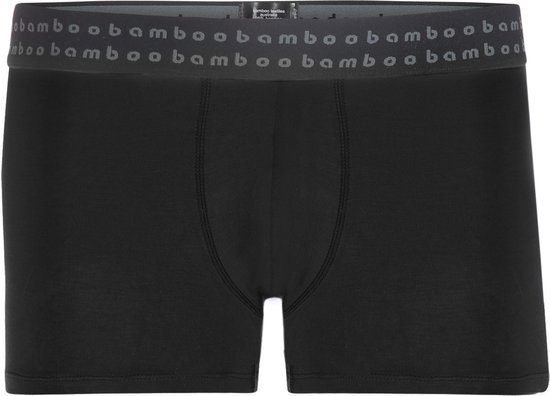 Bamboo Textiles Luxe Superzachte Bamboe Heren Boxershort - Zwart - Maat L - 2 pack