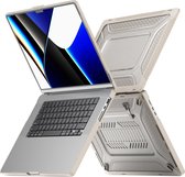 Coque MacBook Pro 16 pouces (2019 à 2023) - Support intégré + Protection Extreme - Convient pour MacBook Pro 16 pouces (A2141 / A2141 / A2485 M1 Pro / M1 Max / A2780)
