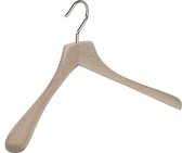 De Kledinghanger Gigant - 6 x Garderobehanger Smart beukenhout ongelakt, 45 cm