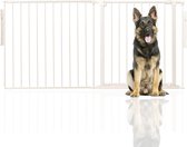 Bettacare Premium Multi-Panel Flexibele Huisdierenbarrière Assortiment, Wit, tot 144cm Breed (32 opties beschikbaar),Hondenbarrière voor Huisdieren Honden en Puppy's, Puppybarrière geschikt voor binnen- en buitengebruik