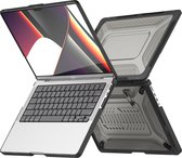 Coque Macbook Pro 14 pouces - Coque Macbook Pro 14 pouces - Macbook Pro M1 (14 pouces) A2442 Hardcover Hardcase - Transparente