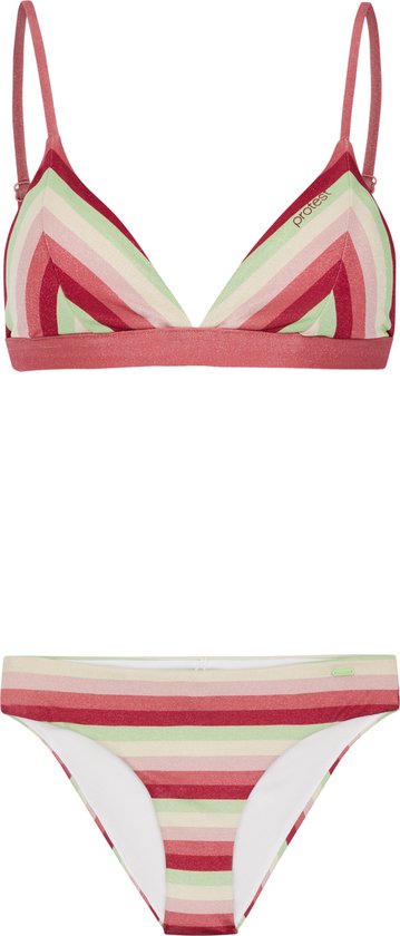 Protest Damen Triangel-Bikini 'Cookie' Mix & Match In Beet Red - Größe S/36