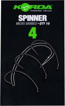 Korda Spinner Micro Barbed (10 pcs) - Taille : 4