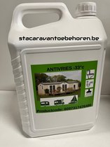 Caravax antivries drinkwatersysteem -33°C - 5liter - stacaravan - sifons - afvoer - winteronderhoud - caravan - boot