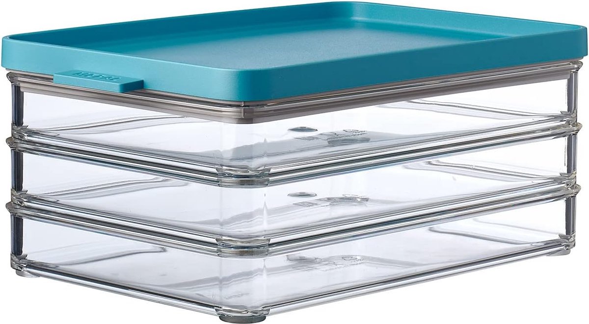 Koelkastblik Thermoplastisch, Noords Groen, Lengte: 230 mm, Breedte: 149 cm, Hoogte: 100 mm