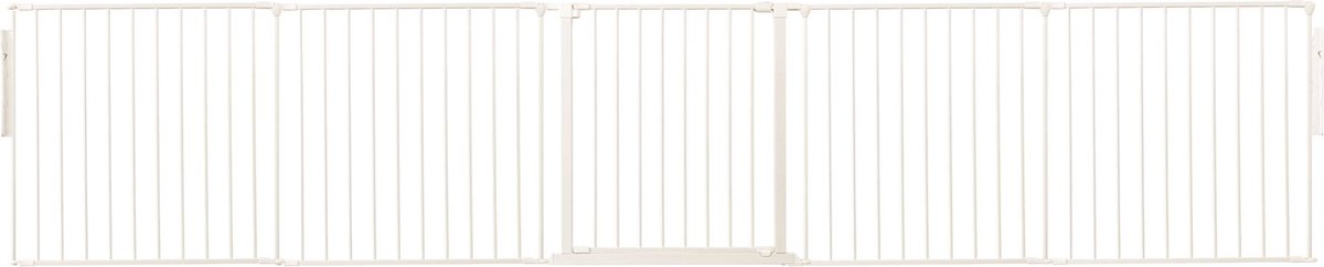 Safetots Kamerbreedhek, Panelenhek, Tot 370cm Breed, Wit, 70cm Hoog