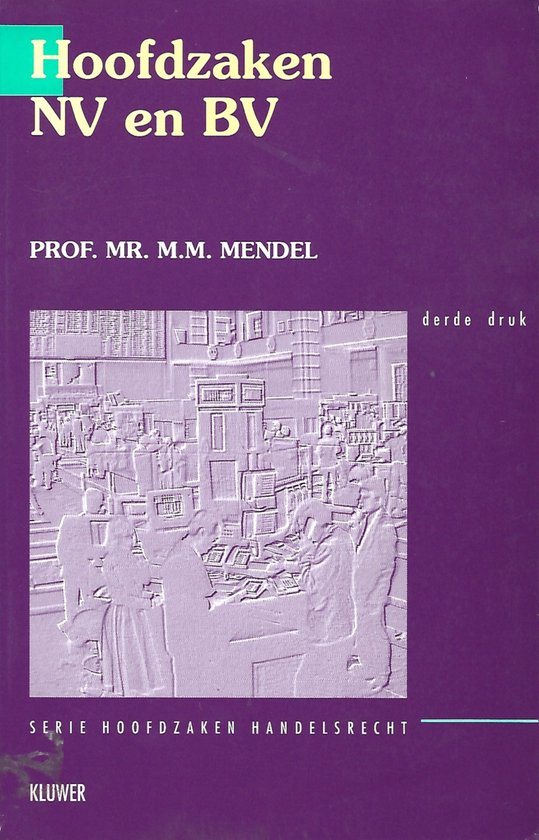 Hoofdzaken nv en bv - cover