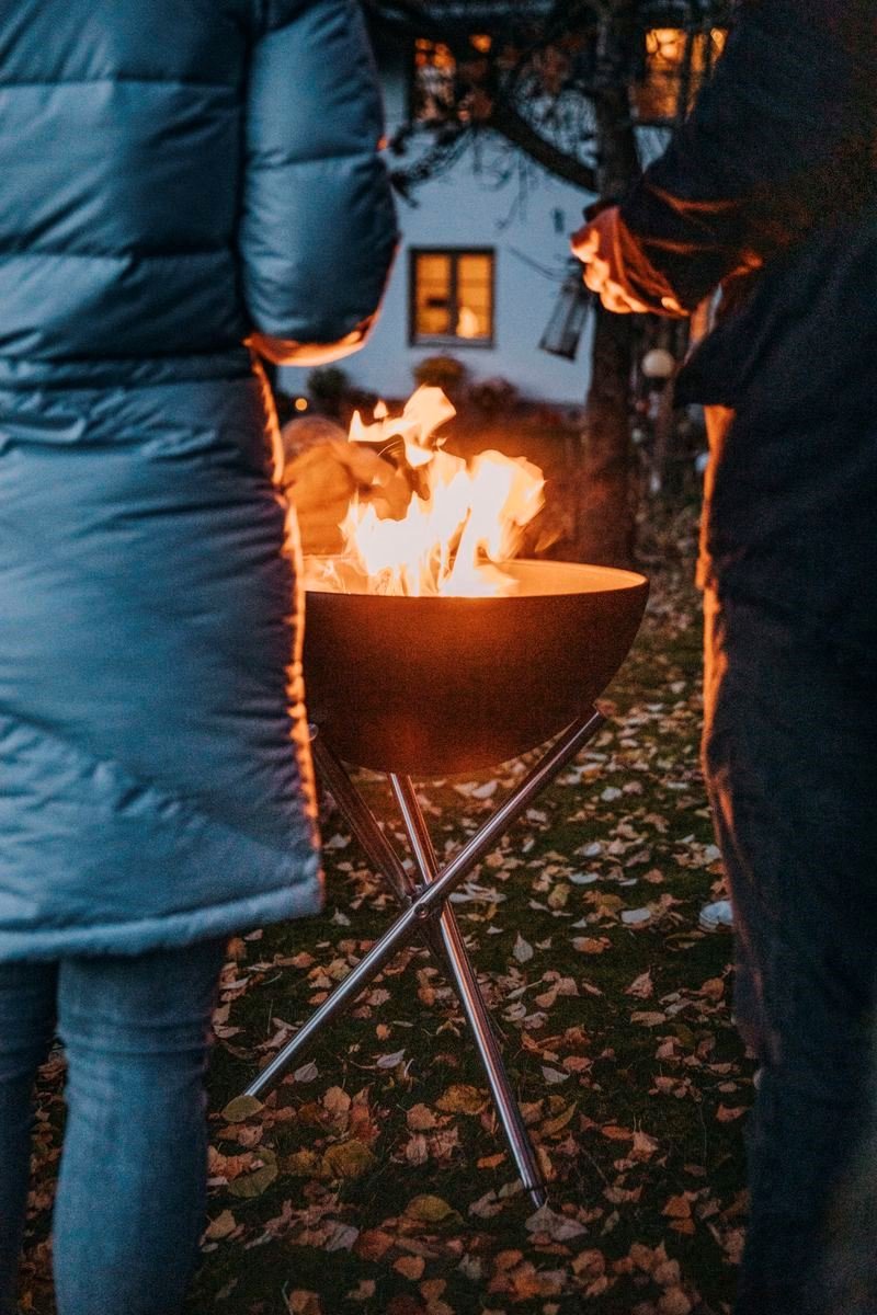 Höfats Bowl Vasque à feu avec support haut