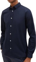 Tom Tailor Chemise à manches longues - 1037435 Marine (Taille : XL)
