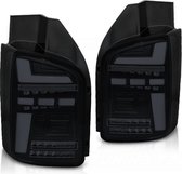 Feux arrière pour VW T5 10-15 - LED - noir fumé
