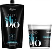 L'Oréal Blond Studio Multi-Techniques Powder 500gr + Nutri-Developer 20VOL 1000ml