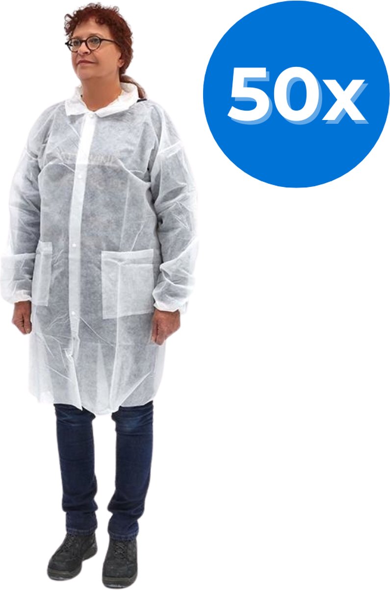 Goedkoopste Romed bezoekersjassen x-large - Set van 50 doosjes Romed