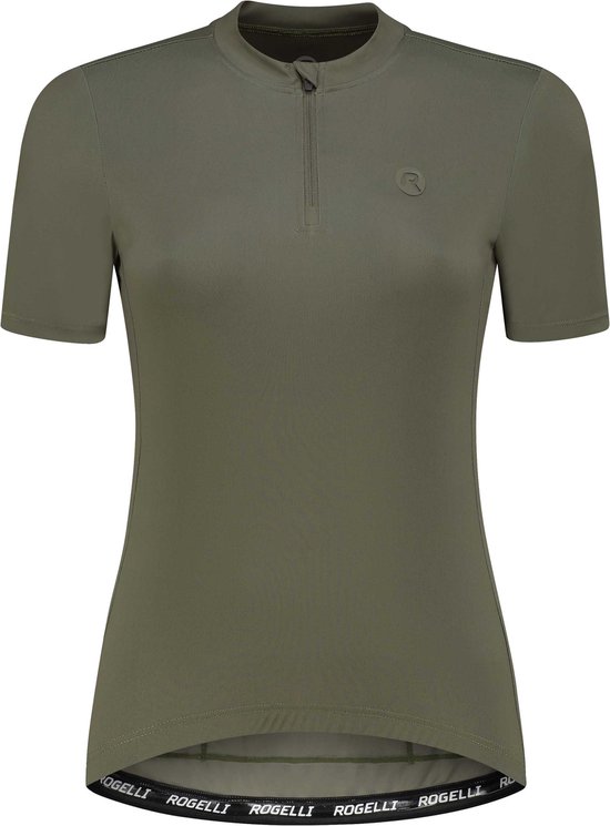Rogelli Core Fietsshirt Dames - Korte Mouwen - Wielrenshirt - Groen - Maat S