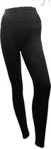 Sportlegging - Dames - Highwaist - Maat S-M 36-38 - Yoga legging - Kleur Zwart - Push-Up