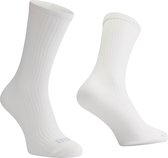 BBB Cycling EcoFeet Chaussettes de cyclisme - Chaussettes de cyclisme durables été - 3 paires - Longueur : 18 cm - Wit - Taille 44/ 47 - BSO-22