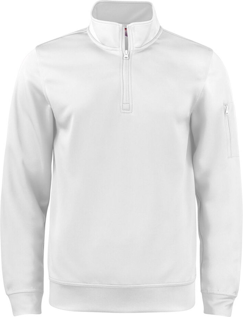 Clique Basic Active Half Zip 021013 - Wit - XXL