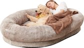 Dogbed humain - Lit pour chien pour les personnes - Personnes et Animaux domestiques - Lit de couchage - Sac de haricots - Lit de sac de haricots