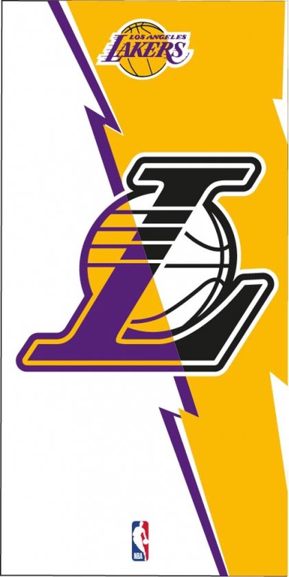 NBA Los Angeles Lakers Badlaken 70x140cm Katoen