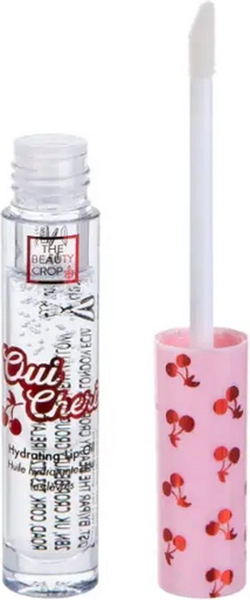 The Beauty Crop - Oui Cherie - Hydrating Lip Oil - Clear - Glow - VEGAN - pH Colour Changing - Lip Olie - Lipverzorging - Lipgloss - Lippenbalsem - 2.5 ml