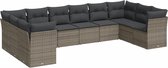 vidaXL-10-delige-Loungeset-met-kussens-poly-rattan-grijs
