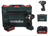 Metabo SSW 18 LT 300 BL accu-slagmoersleutel 18 V 300 Nm borstelloos + 1x oplaadbare accu 5,5 Ah + metaBOX - zonder oplader