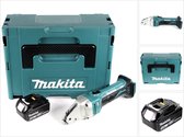 Coupe-batterie Makita DJS 161 M1J 18 V Li-Ion en Makpac + 1 batterie 4,0 Ah - sans chargeur