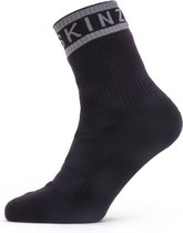Sealskinz Mautby waterdichte sokken Black/Grey - Unisex - maat XL