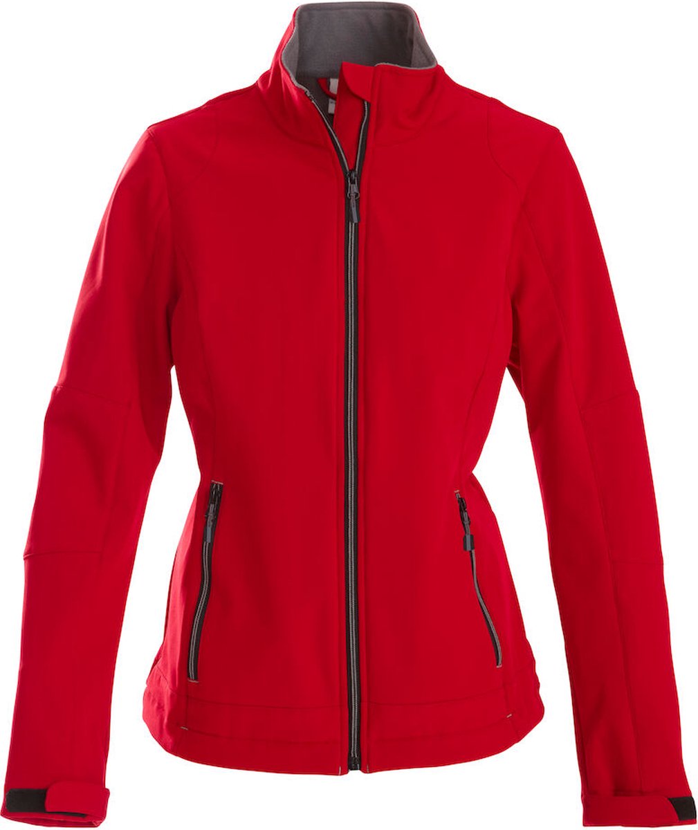 Printer SOFTSHELL JACKET TRIAL LADY 2261045 Rood