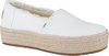 TOMS Shoes VALENCIA - Instappers - Kleur: Wit/beige - Maat: 39