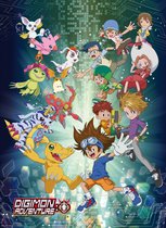 Poster Digimon Digi-World 38x52cm