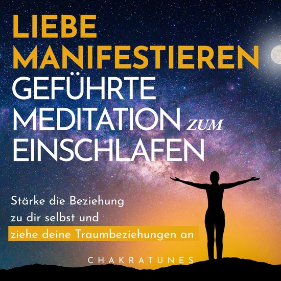 Liebe Manifestieren: Geführte Meditation zum Einschlafen - cover