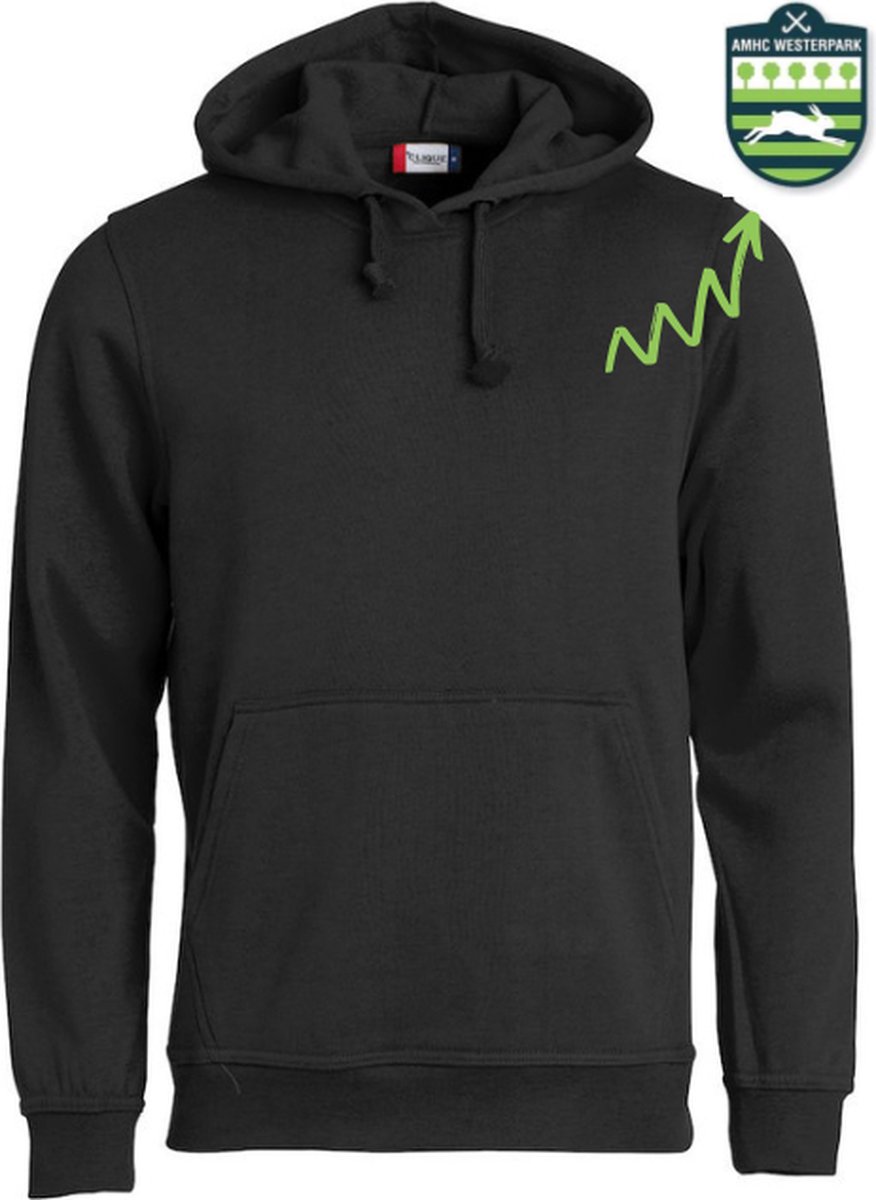 Clique Basic Hoody Junior 021021 - Zwart - 90-100