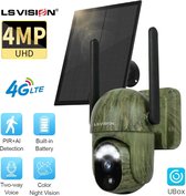 NewWave® - Wildlife Camera Nachtzicht - 2K UHD - Nightvision - Waterdichte Wildcamera - Beveiligingscamera - LS Vision - WiFi - 4G