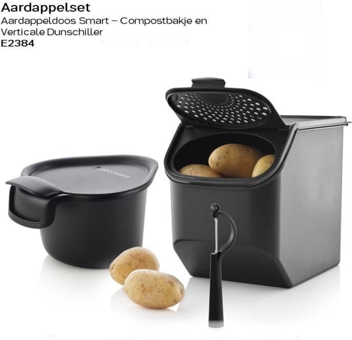 Ensemble de pommes de terre Tupperware
