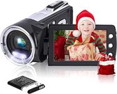 Videocamera 2.7K 36MP 1080P FHD Camcorder Beginners - Kinderen/Tieners/Studenten