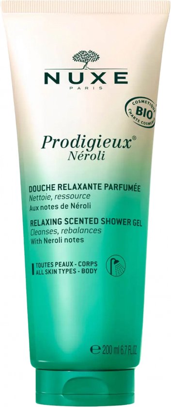 Nuxe Prodigieux Néroli Douche Relaxante Parfumée Bio 200 ml