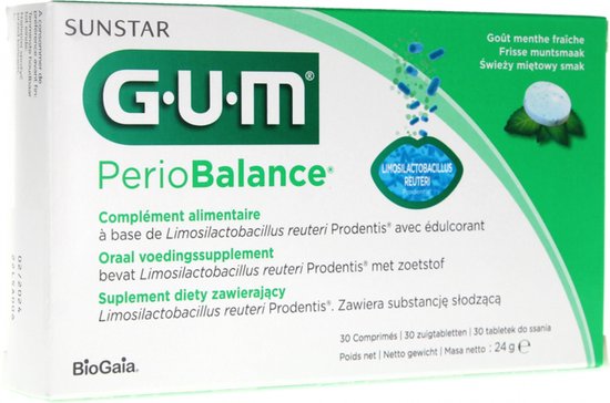 GUM Periobalance 30 Zuigtabletten